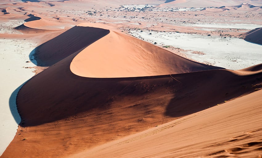 Sossusvlei, dunes and vlei, Namibia