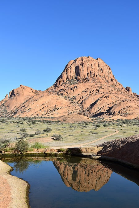 Spitzkoppe, water puddle, Namibia_Janke Murray