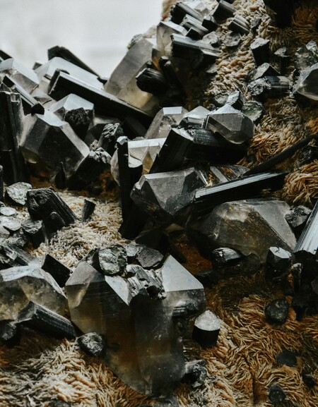 Natural crystals in Namibia