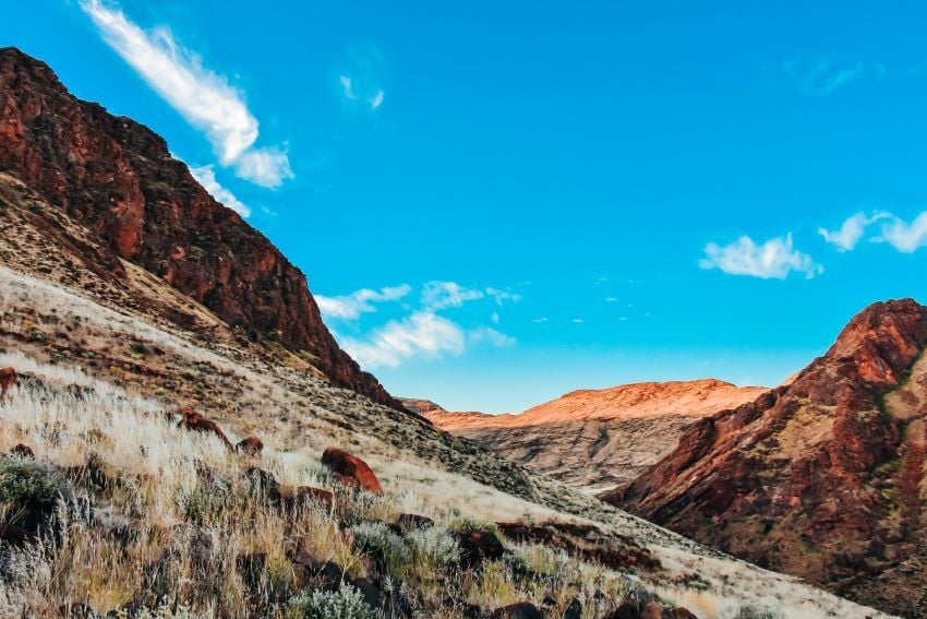 Brukkaros Mountains in northeastern Namibia. 
