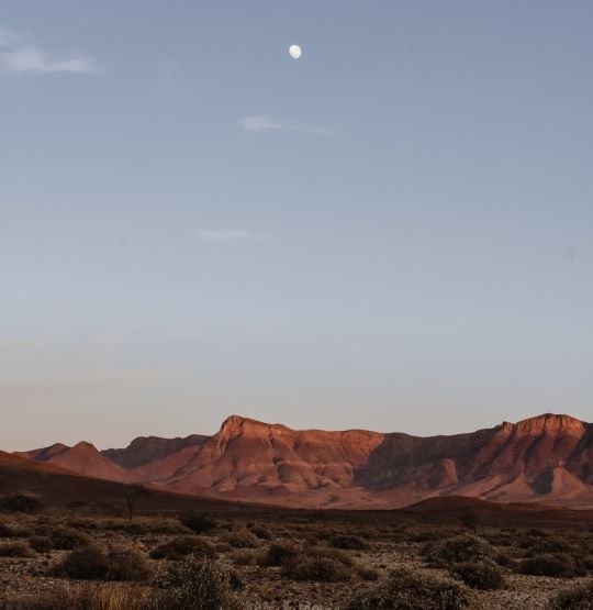 Naukluft Mountains in Namibia.