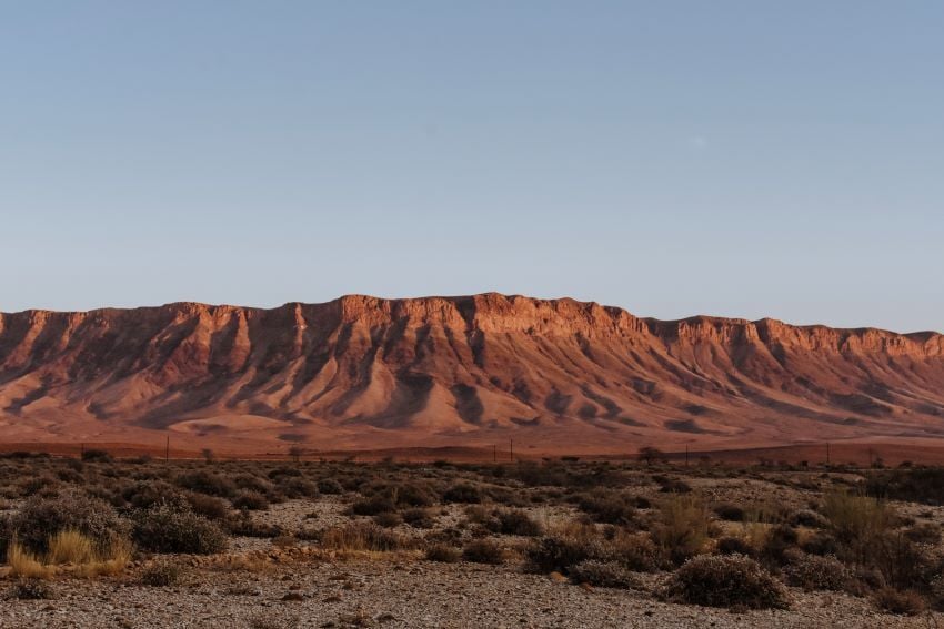 Naukluft Mountains in Namibia.