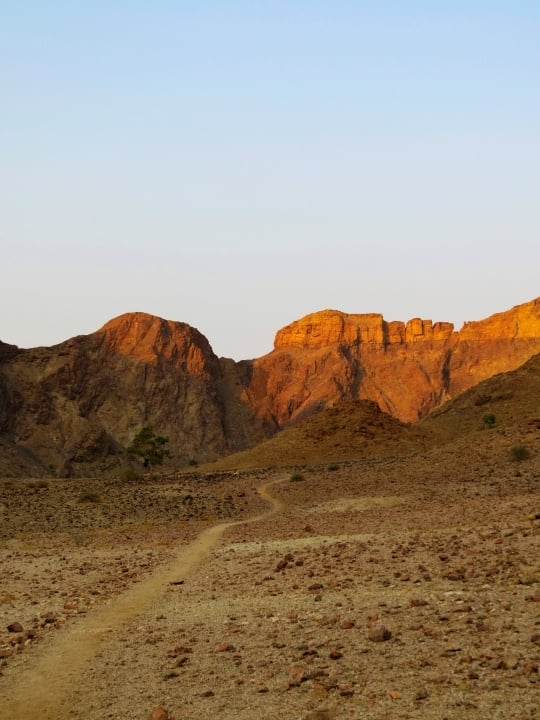 Fish River Canyon highlighting its massive scale and rocky terrain in Namibia