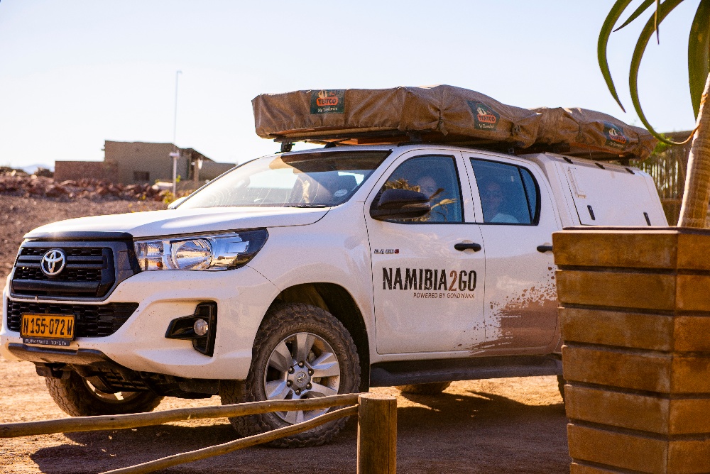 Namibia2Go, Fully Equiped Hilux, Palmwag Campsite