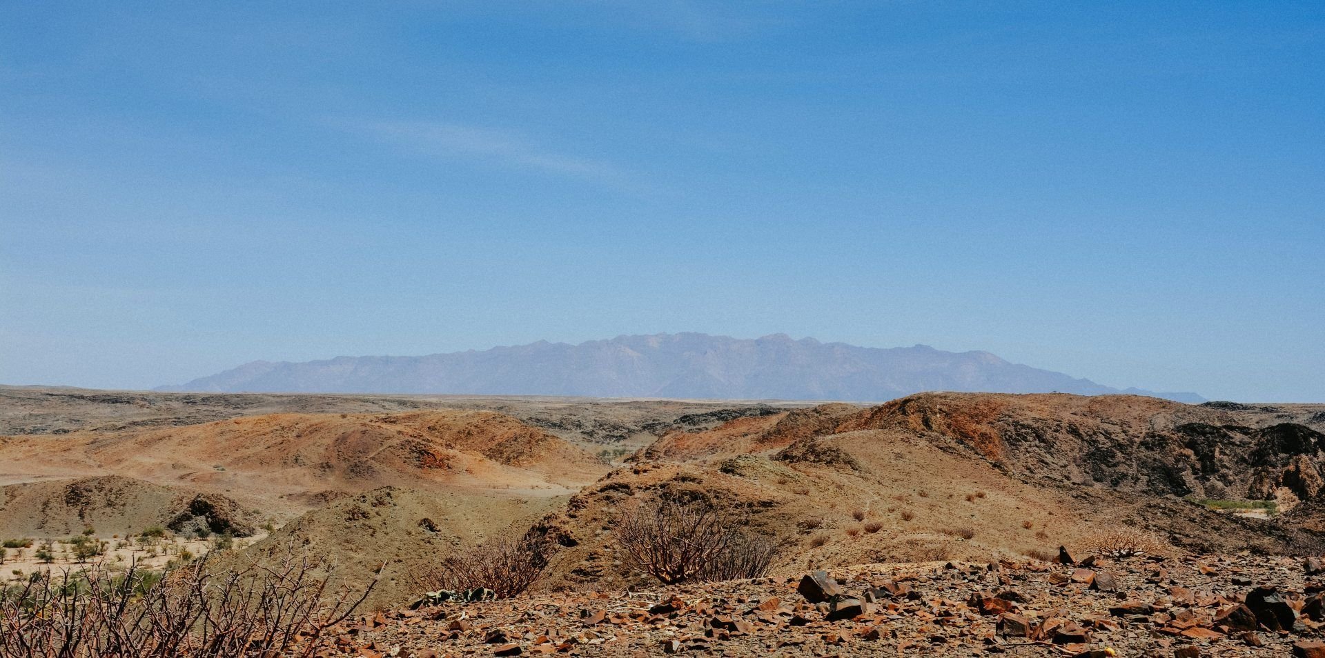 Brandberg mountain in Erongo region of Namibia. 